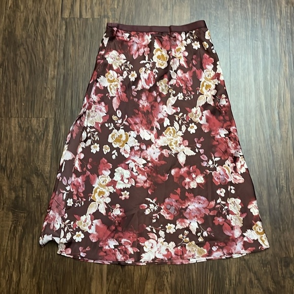 NWT Free People Sweet Talker Printed Slip skirt in Vintage Combo x Intimately S - Picture 6 of 12